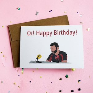 Oi! Happy Birthday! Greeting Card