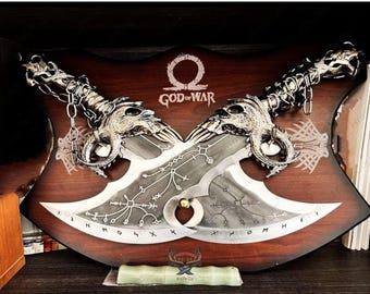 God of War Blades of Chaos: Stainless Steel Kratos Swords - Handmade Luxury Gift