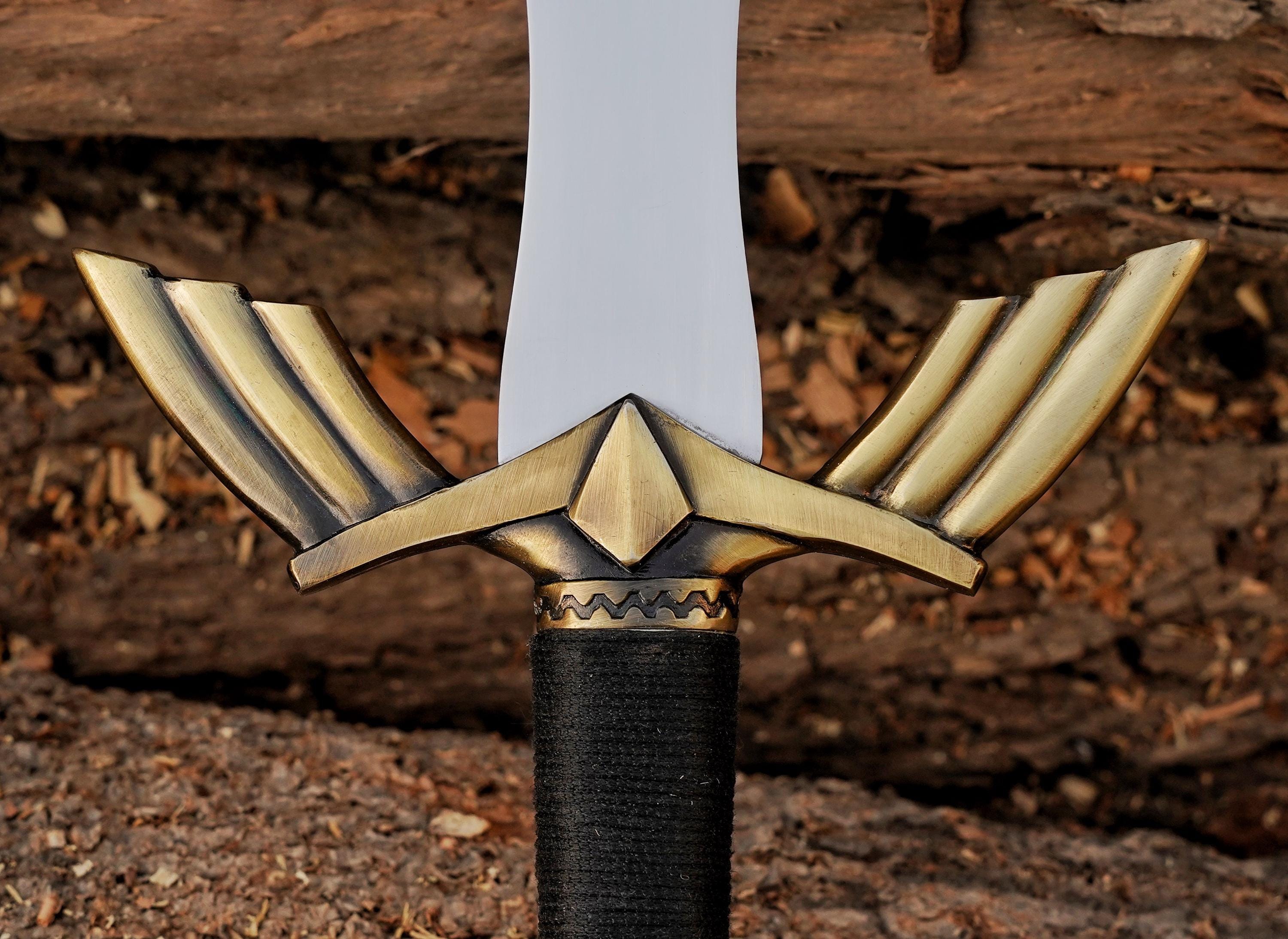 Handmade Zelda Master Sword Replica, Full-size Metal With Scabbard