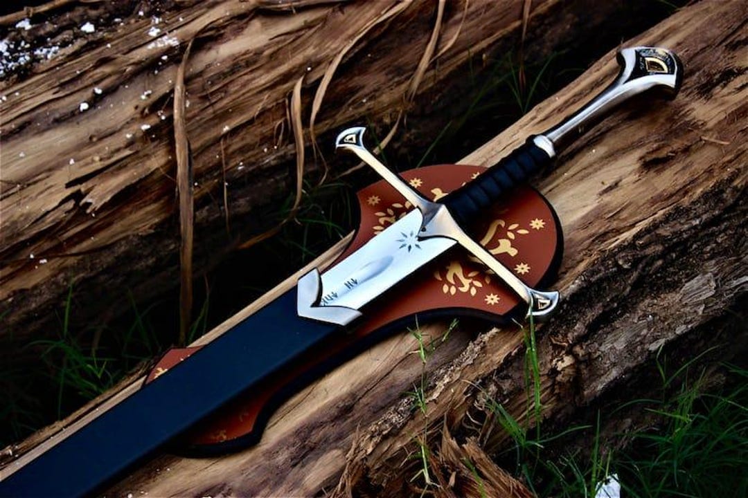 Handmade Anduril Sword of Strider Movie Replica Sword With Free ...