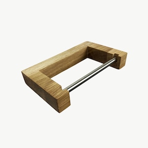 Wooden Toilet paper holder, minimalist bathroom hanger, wooden toilet paper rack, toilet paper dispenser, wooden bathroom decorations