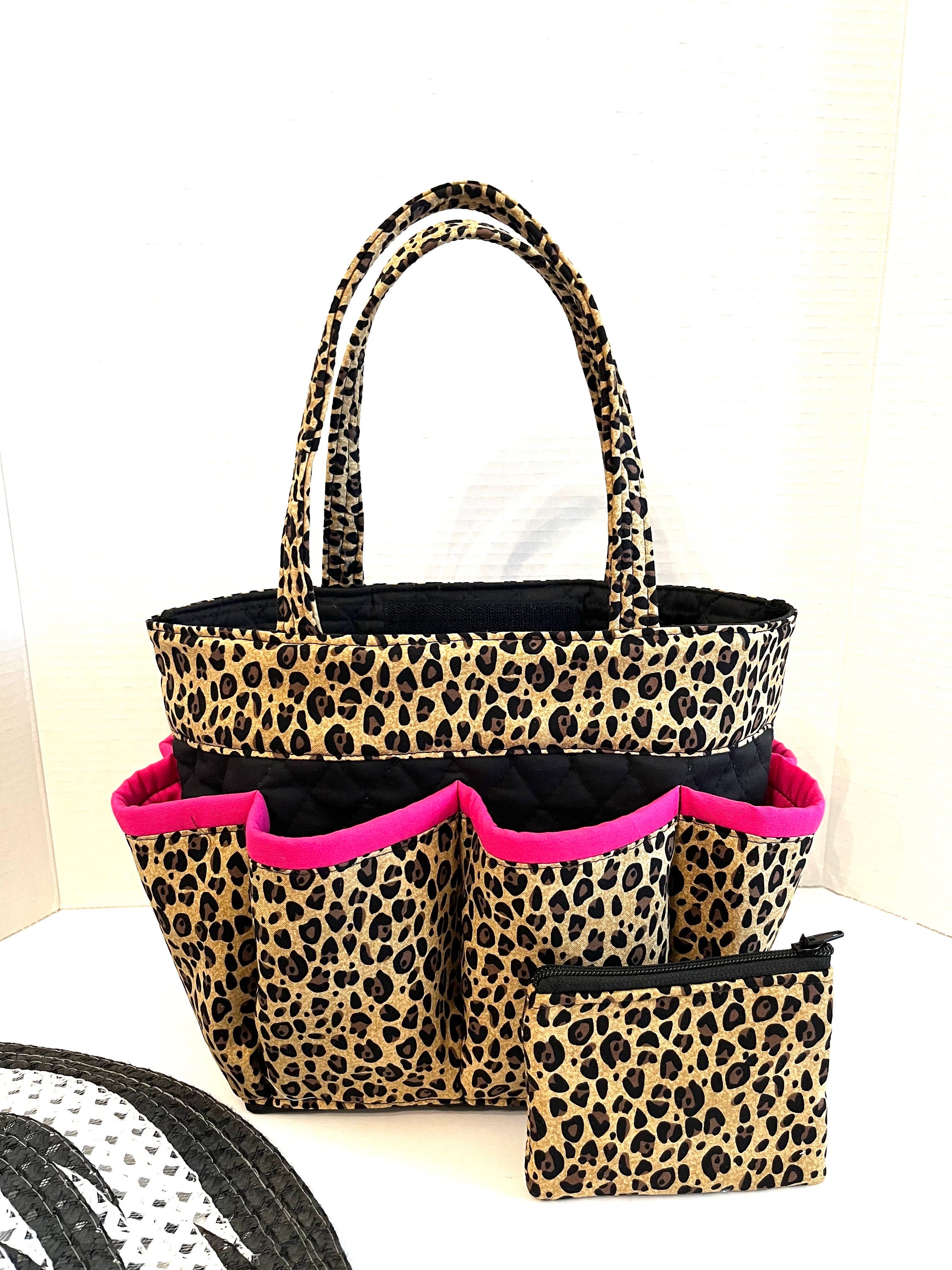 Leopard Tote Organizer