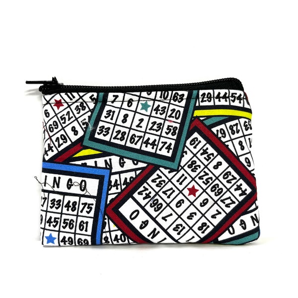 Coin bag Bingo Card print // Coin bag //