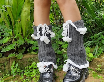 Kongro Leg Warmers by Amblings instrukcja wzoru szydełkowego pliki pdf do pobrania w wersji cyfrowej