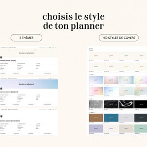 Business Planner : modèle Notion pour les freelances et micro-entreprises en français Finances, social media, gestion de projets 画像 10