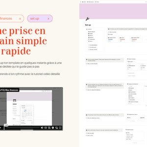 My Finances: manage your personal budget with Notion template in French image 7