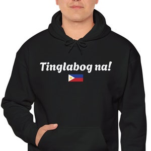 Sweat à capuche philippin personnalisé, sweat à capuche philippin personnalisé, sweat à capuche drôle, sweat à capuche drapeau des Philippines, sweat à capuche design philippin, cadeau pour les Philippins