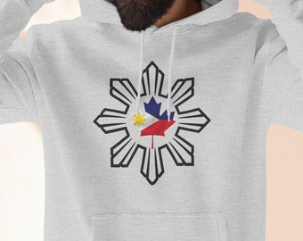 Filipino Canadian Hoodie,  Unisex Filipino Hoodie | Trendy Filipino Canadian Design Hoodie | Filipino Heritage Hoody | Gift For Filipino