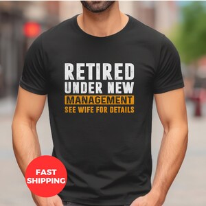Funny Dad Shirt, Funny Retired Shirt, Funny Father&#39;s Day Shirt, Father&#39;s Day Gift, Husband Gift, Funny Grandpa Shirt,  Men&#39;s Cotton Crew Tee