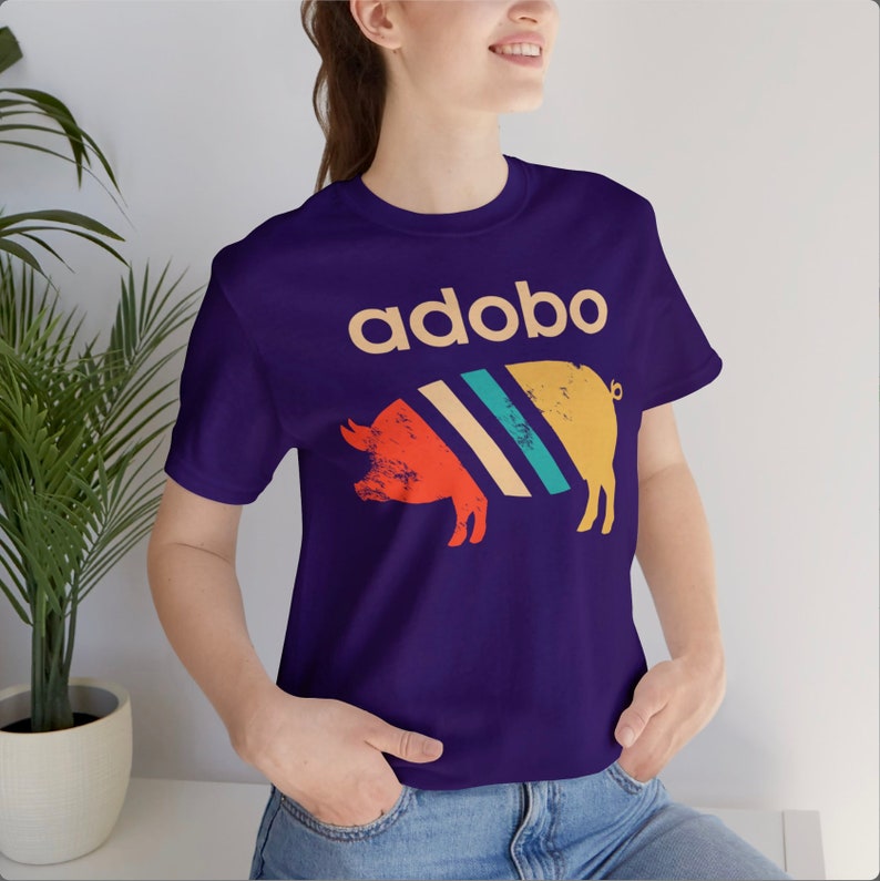 Camiseta de manga corta unisex Adobo Jersey, camisa divertida de Adobo