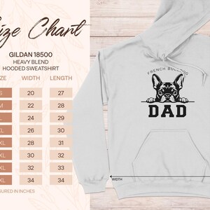 French Bulldog Dad Hoodie, Dog Lover Gift, Father's Day Sweatshirt, Funny Dog Hoodie, Pet Lover Apparel, Cute Frenchie Pullover