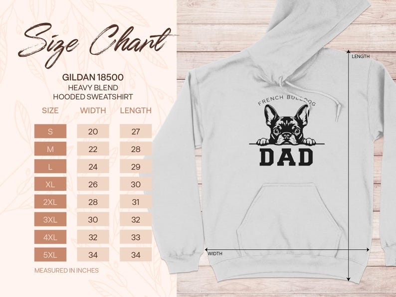 French Bulldog Dad Hoodie, Dog Lover Gift, Father's Day Sweatshirt, Funny Dog Hoodie, Pet Lover Apparel, Cute Frenchie Pullover