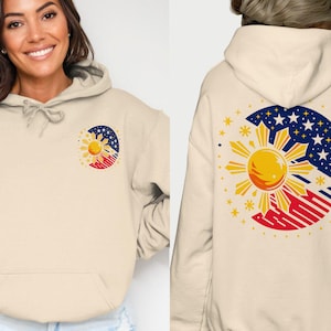 Custom Filipino Design Shirt, Unique Philippines Inspired T-Shirt, Patriotic Filipino Sun Tee, Proud Pinoy Shirt, Gift for Filipinos 2025