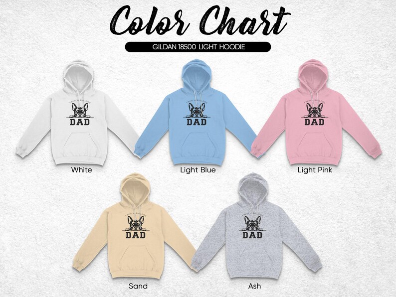 Frenchie Dad Hoodie, French Bulldog Dad Sweatshirt, Dog Lover Gift, Father's Day Gift, Funny French Bulldog Hoodie, Unisex Hoodie