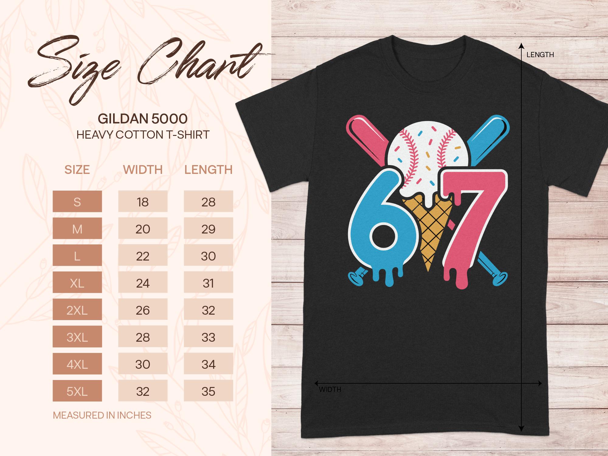 Six Seven Baseball Ice Cream T-shirt, Trendy 6 7 Ice Cream Drip