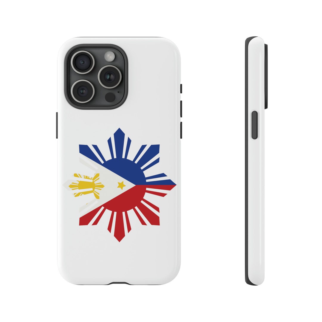 Philippines Flag Logo Tough Phone Cases, Filipino Design Phone Cases