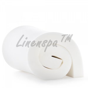 Select Any Size - HIGH DENSITY Upholstery Foam, Cut to Size - Upholstery Foam Sheets and Squares in All Sizes - Made in the UK