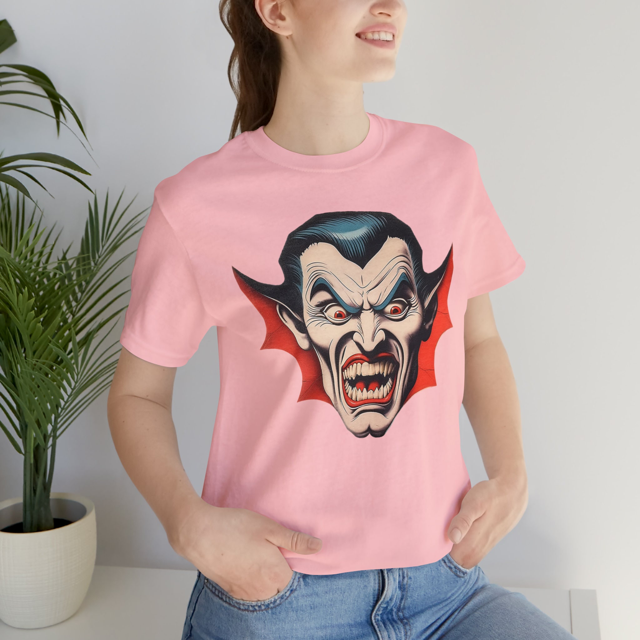 Vampire Dracula Vintage Halloween Shirt Vintage Design Retro Etsy