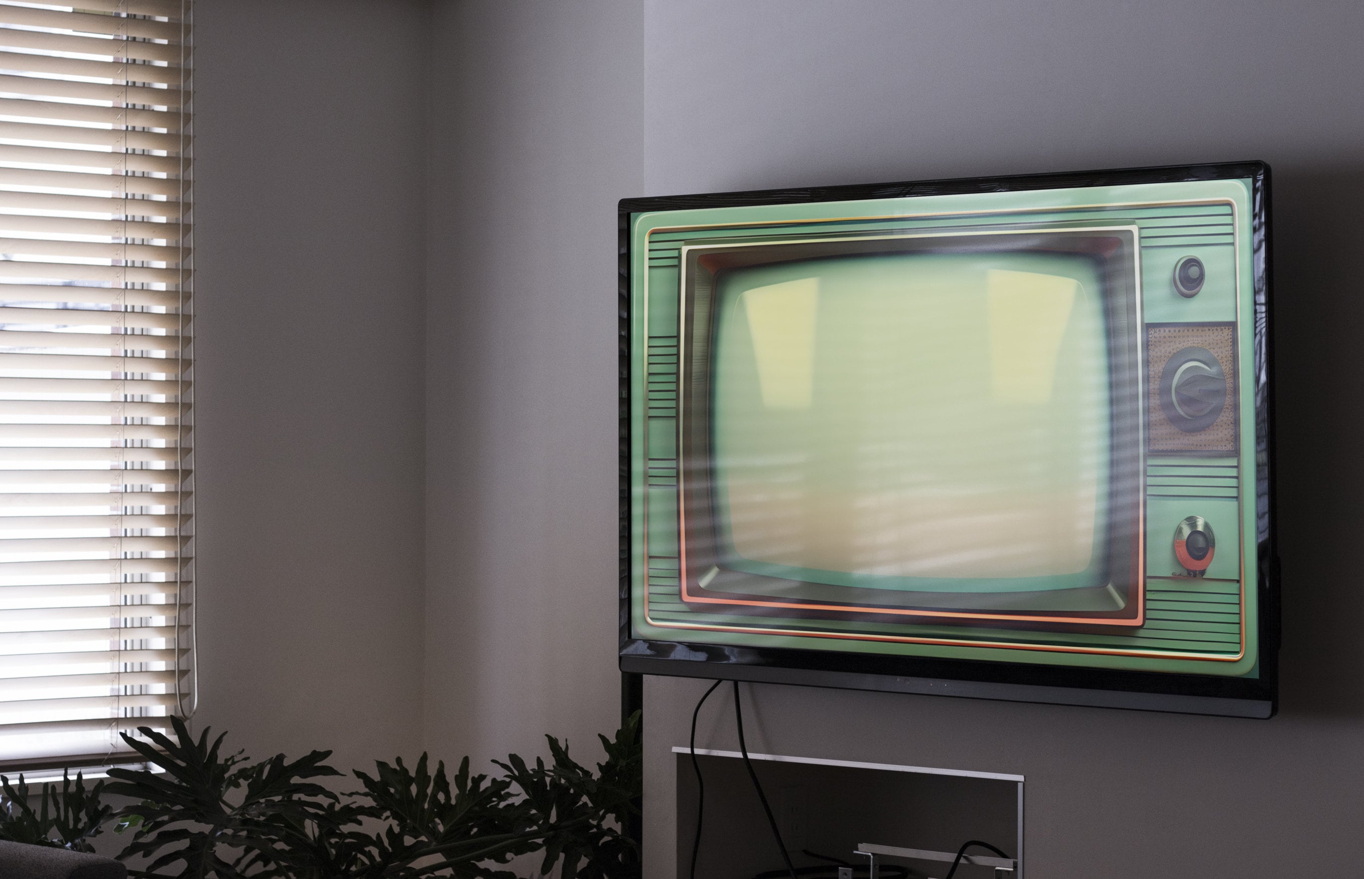 Samsung Frame TV Art, Retro Tv, Vintage Wall Art, Old Television, Frame
