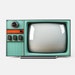 Samsung Frame TV Art, Retro Tv, Vintage Wall Art, Old Television, Frame