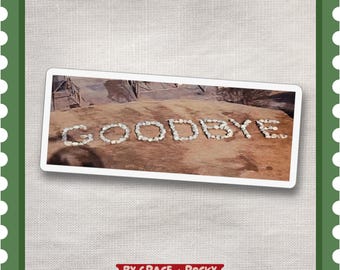 Naklejka „M*A*S*H Goodbye Rocks” | Fan Art finału serialu