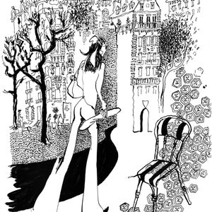 Une Baguette, S&#39;il Vous Plaît. Parisian Print, Paris Lifestyle, Paris Woman, Paris Cityscape, French Woman, French Art, Paris Art