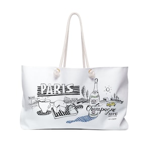 Eine Pariser Picknick Weekender Tasche