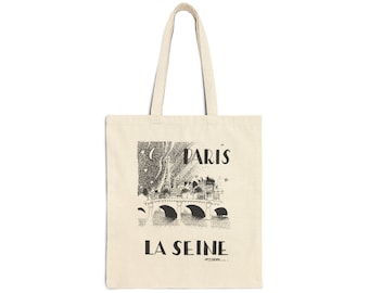 Paris La Seine Tote Bag