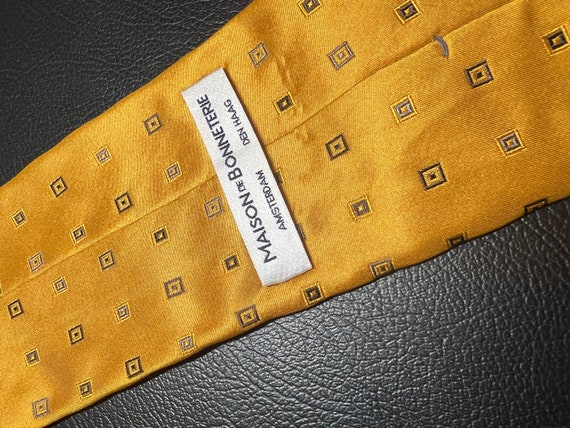 Vintage luxury tie by Maison de Bonnetterie made … - image 2