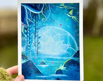 Art prints, fantasy pictures, spiritual pictures, living room wall art, art pictures, painted pictures, poster art prints, spiritual gifts