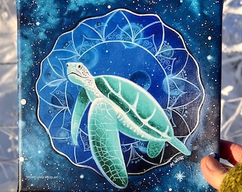 Canvas prints, animal spirit, power animal turtle, mystical images, canvas art prints, spiritual gifts, wall art, picture prints