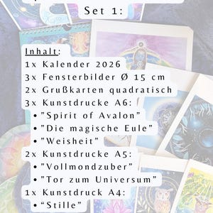 spirituelles Geschenke Set Nummer 1 mit Beschreibung des Inhalts