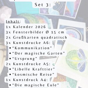 spirituelles Geschenke Set Nummer 3 mit Beschreibung des Inhalts