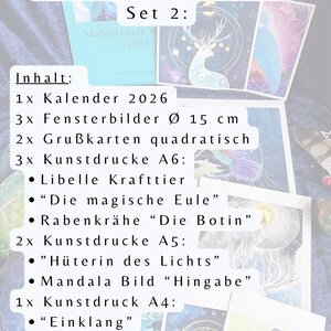 spirituelles Geschenke Set Nummer 2 mit Beschreibung des Inhalts