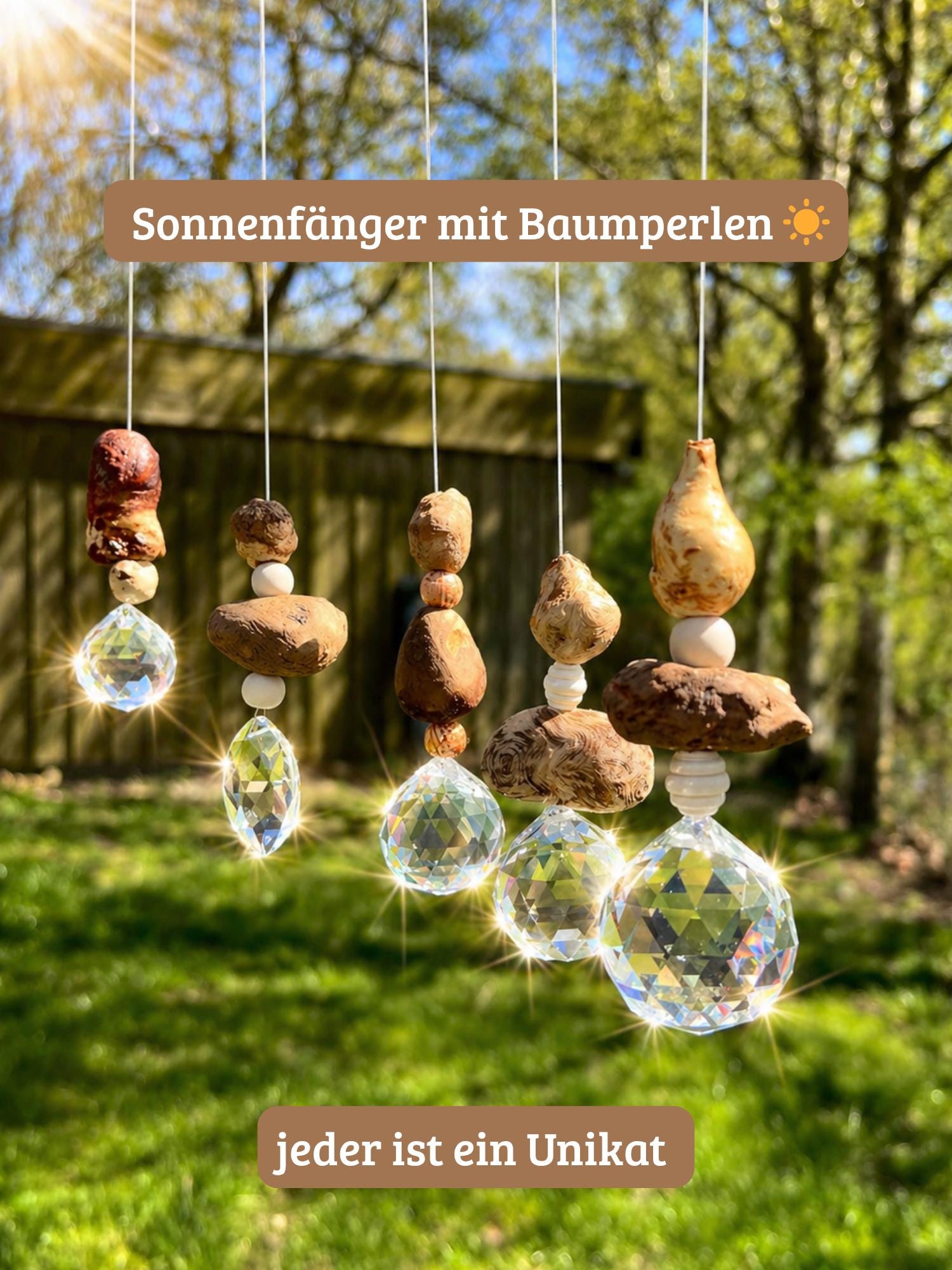 Hängende gartendekoration