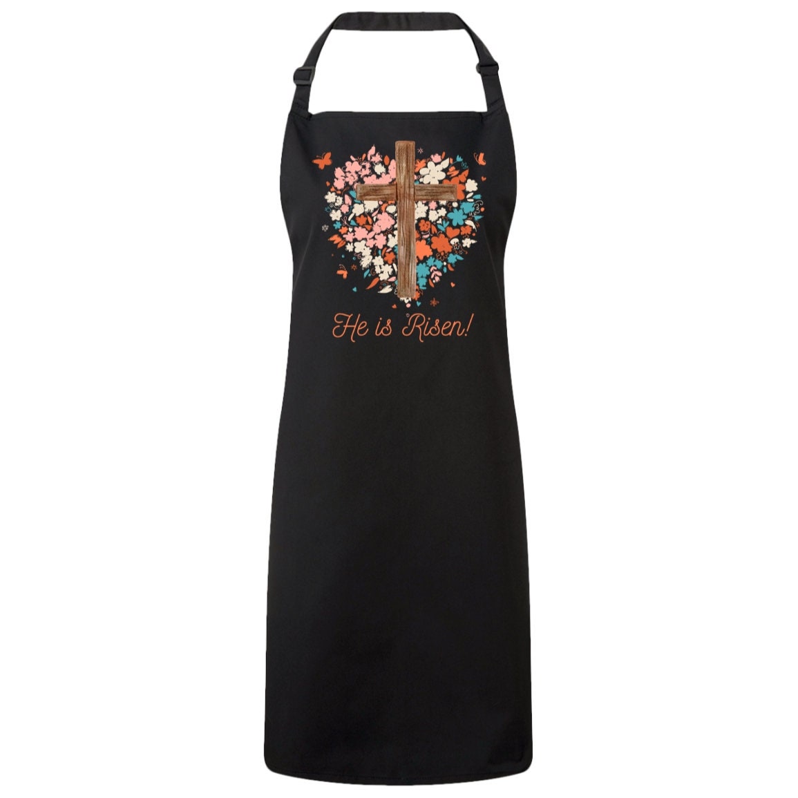 He is Risen Christian Faith Kitchen Apron Religious Gift Homemaker ...