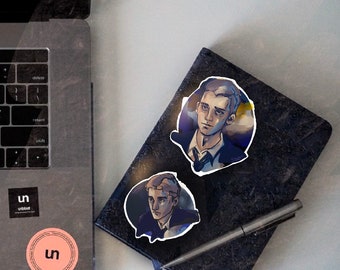 Lockwood and Co holographic stickers Design Anthony Lockwood and Lucy Carlye . Merch Comic-Inspired  Netflix tv series handmade gift