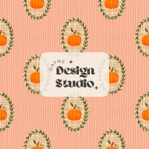 Pumpkin Seamless pattern, Gingham Fall Seamless, Halloween Seamless, fall pattern, Kids&#39;s seamless pattern, Autumn pattern, Fabric pattern