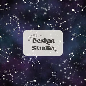 Naadloze dierenriempatroon, herhalend patroon van de Melkweg, Universum, Astrolovers, Tarotpatroon, Naadloze sterrenpatroon, Sterrenbeeld