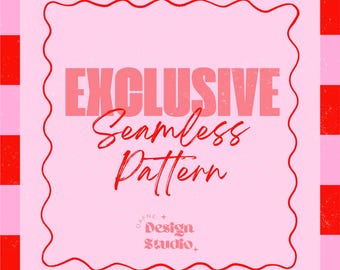 Exclusive Custom Seamless Pattern, Custom Seamless Pattern, Custom Digital File, Custom Pattern, Custom Design