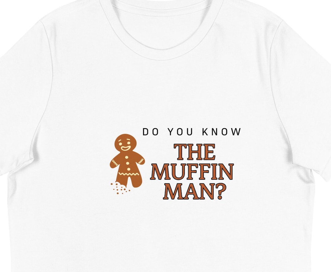 Muffin Man Tshirt Gingerbread Christmas Ugly Sweater Etsy Canada