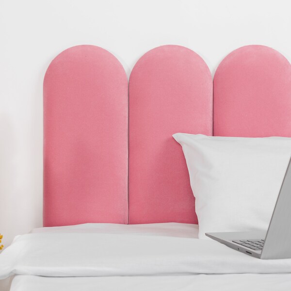 Velvet Headboard Etsy