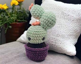 Cuddly Crochet Cactus Plushie, Amigurumi