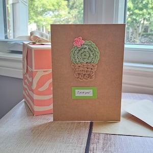 Carte de voeux souvenir cactus