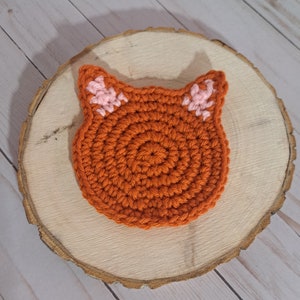 Crochet Cat Coasters image 5