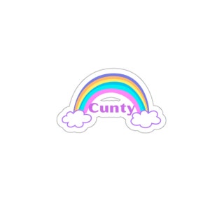 See you next Tuesday Rainbow  Sticker