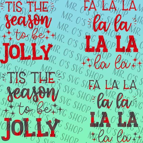 Season to be jolly - Christmas SVG - SVG only - Digital Download
