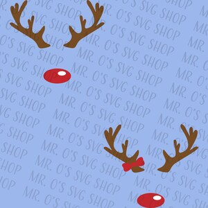 Girl and Boy Reindeer - Christmas SVG - SVG only - Digital Download