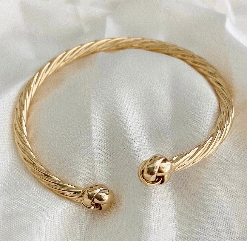 Knot Bangle, Knot Bangle Bracelet, Twisted Bangle, Knot Knot Bangle, Knot Bangle Bracelet, Twisted Bangle, Knot
