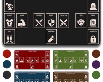 Newcomer Flesh and Blood Playmat With Zones - 24